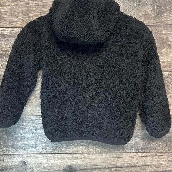 Eddie Bauer Black Sherpa Fleece - Picture 2 of 4